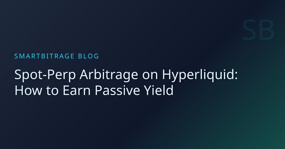 Banner for Spot-Perp Arbitrage on Hyperliquid: How to Earn Passive Yield